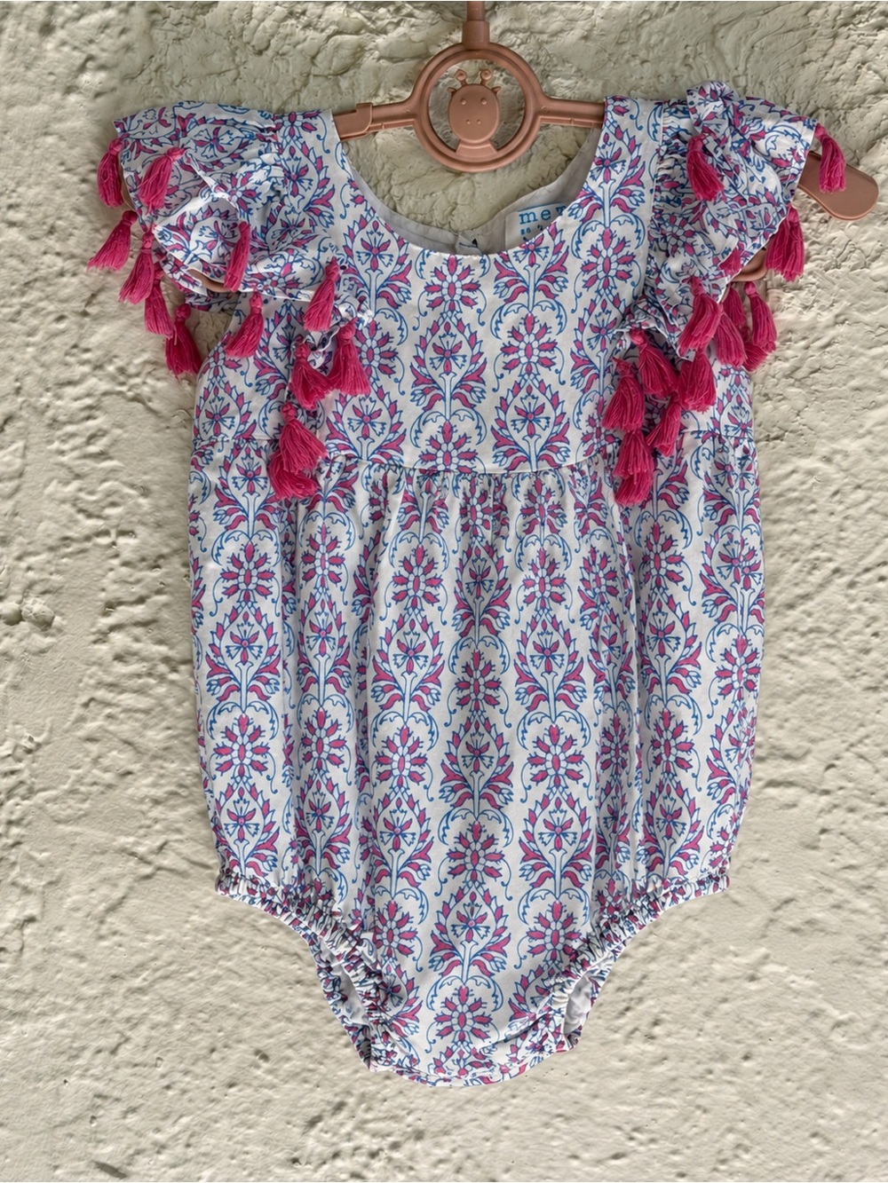 Like new! Mer St Barth 12-18 months girls romper